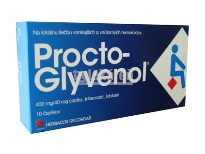 Procto-Glyvenol sup (blis.Al/PE) 1x10 ks