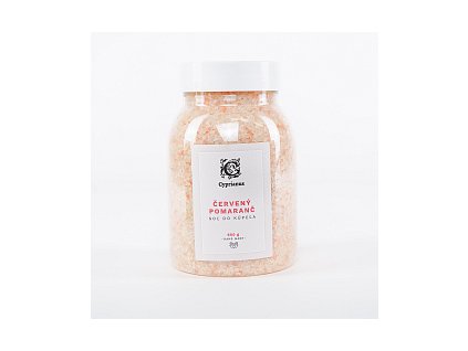 Soľ do kúpeľa červený pomaranč 650g