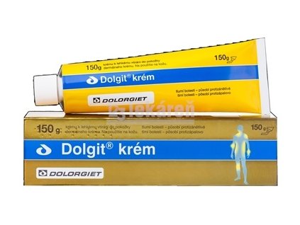 DOLGIT krém crm 7,5 g (tuba Al) 1x150 g