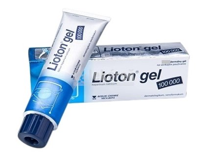Lioton gel 100 000 gel (tuba Al) 1x100 g