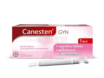 Canesten GYN 1 deň tbl vag 500 mg (fólia Al) 1x1 ks