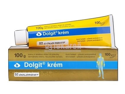 DOLGIT krém crm 5 g (tuba Al) 1x100 g