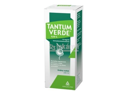 TANTUM VERDE 0,15 % sol ora (fľ.skl.) 1x240 ml