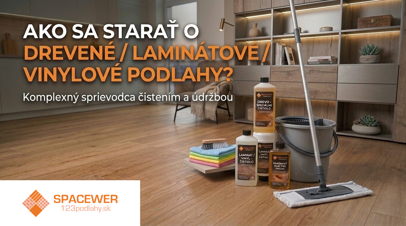 Ako sa starať o podlahu? Čistenie a údržba laminátu, vinylu a dreva