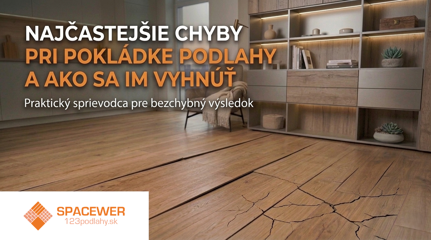 Najčastejšie chyby pri pokládke podlahy a ako sa im vyhnúť