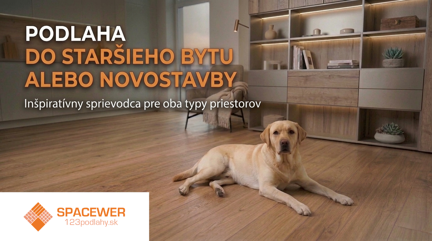 Podlaha do staršieho bytu alebo novostavby – čo sa líši?