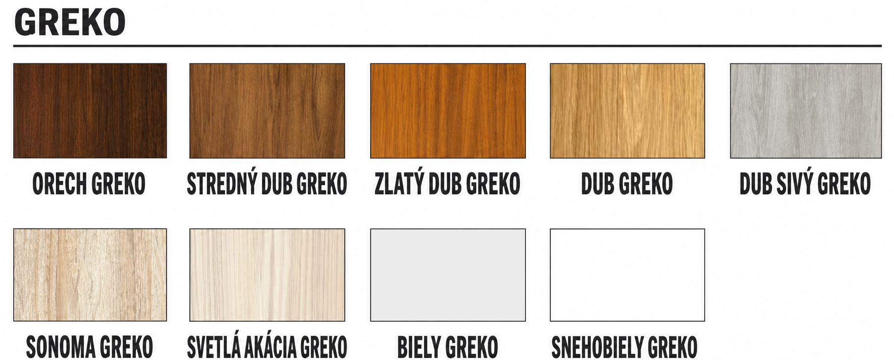 Farby - Greko