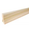 Jaseň bielený lak P20 - drevená soklová lištadĺžka 2,2 m, výška 58mm  Drevená obvodová lišta Barlinek