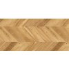Dub CARAMEL CHEVRON - STROMČEK H130, LAK, KARTÁČ, V-drážka,CLICK, 14mm,725x130mm