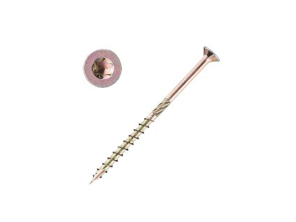 Konstrukční vrut se zápustnou hlavou pr 4 x 40 mm