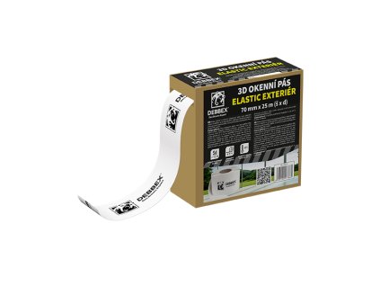 3D okenní pás ELASTIC EXTERIÉR 70 mm × 25 m