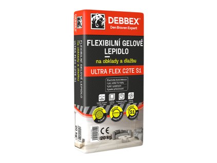 Flexibilní gelové lepidlo na obklady a dlažbu ULTRA FLEX C2TE S1 20 kg pytel