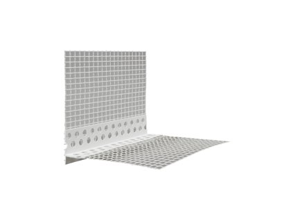 Okenní profily pro zateplovací systémy LT plast PVC 100 x 100 mm, délka 2,5 m 1,6 m 2 m 2,4 m 2,5 m