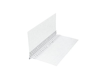 Okenní profily pro zateplovací systémy VLT – 2H plast PCV, délka 2,5 m 1,6 m 2 m 2,4 m 2,5 m