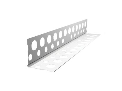 Rohový profil PVC zaoblený LP 2,5 m 2,5 m bílá