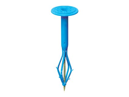 Talířová hmoždinka Extreme fix 4D Ø 10 mm / 160 mm  modrá