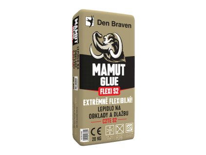 Extrémně flexibilní lepidlo na obklady a dlažbu MAMUT GLUE FLEXI S2 20 kg pytel