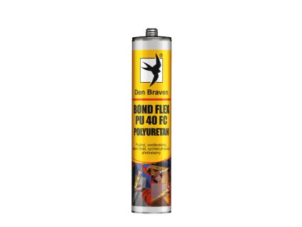 BOND FLEX PU 40 FC polyuretan 600 ml salám šedá