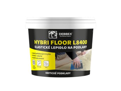 Elastické lepidlo na podlahy HYBRI FLOOR L8400 15 kg kbelík světle hnědá