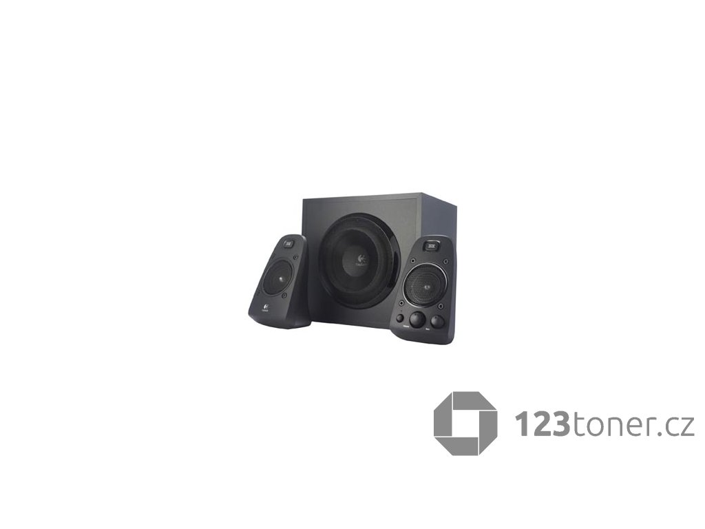 367806 logitech reproduktory z623 2 1 400w cerne regulace hlasitosti pro notebooky pro pc subwoofer 130w