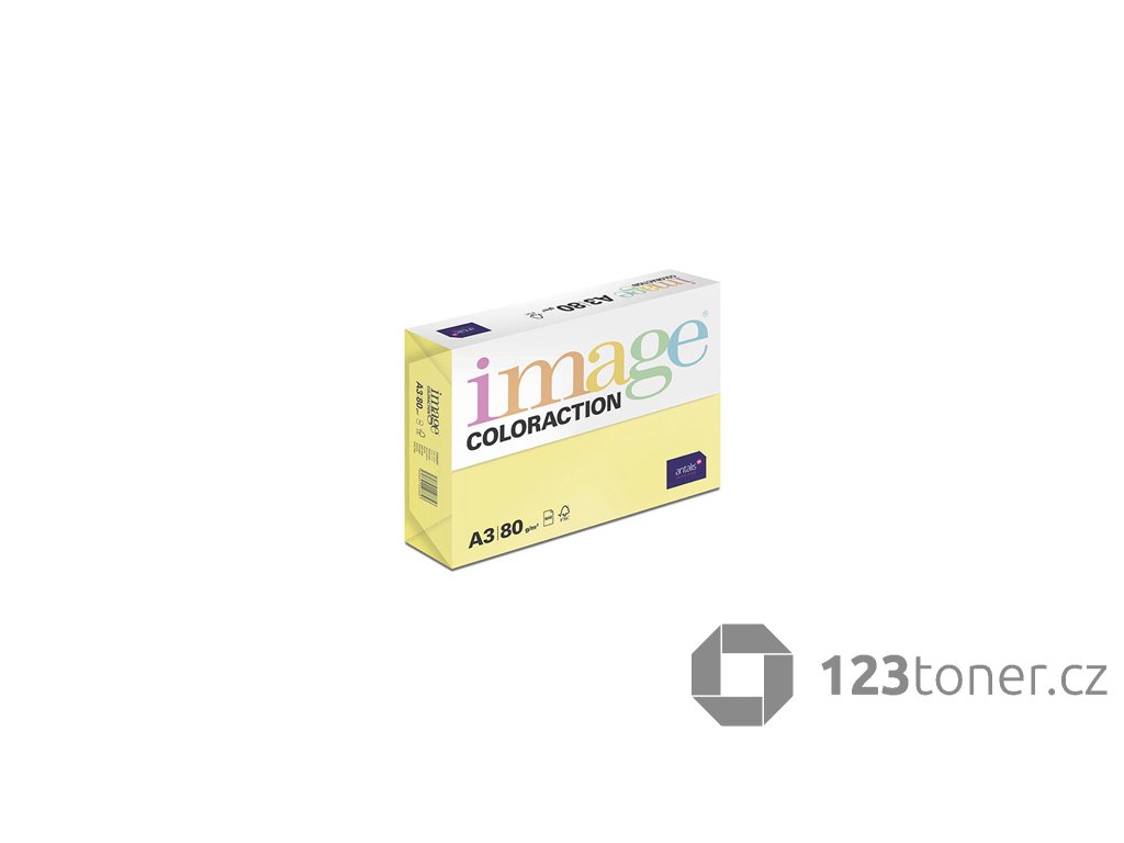 358329 xerograficky papir coloraction canary a3 80 g m2 stredne zluty 500 listu vhodny pro inkoustovy tisk