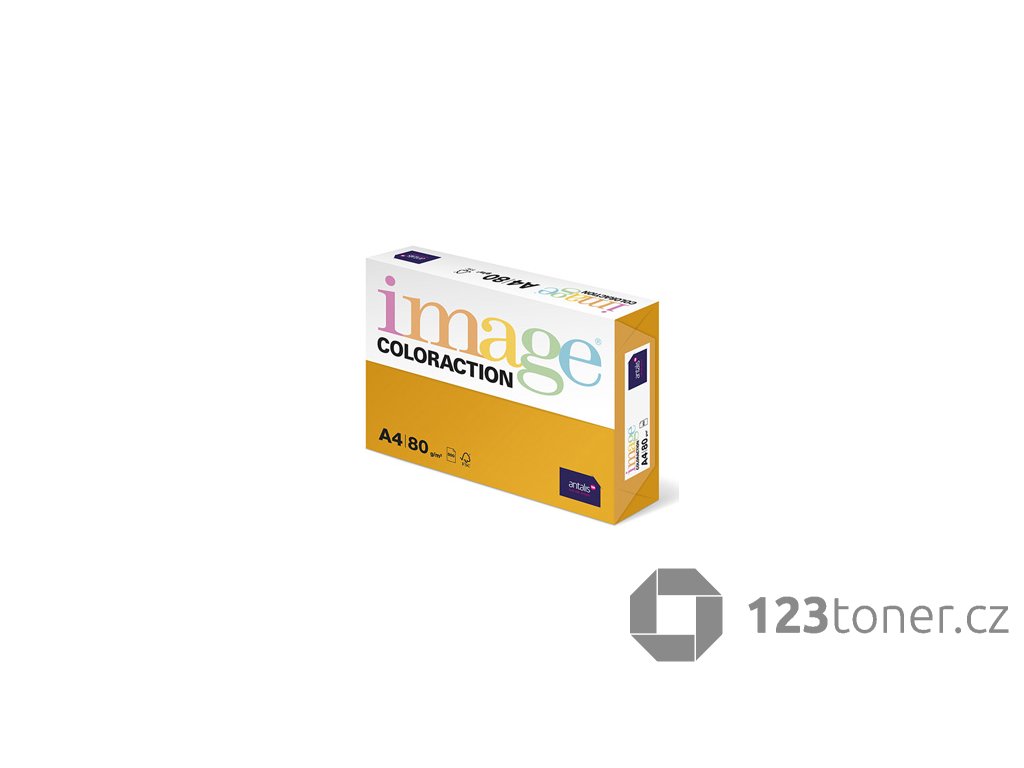 358350 xerograficky papir coloraction venezia a4 80 g m2 tmave oranzovy 500 listu vhodny pro inkoustovy tisk