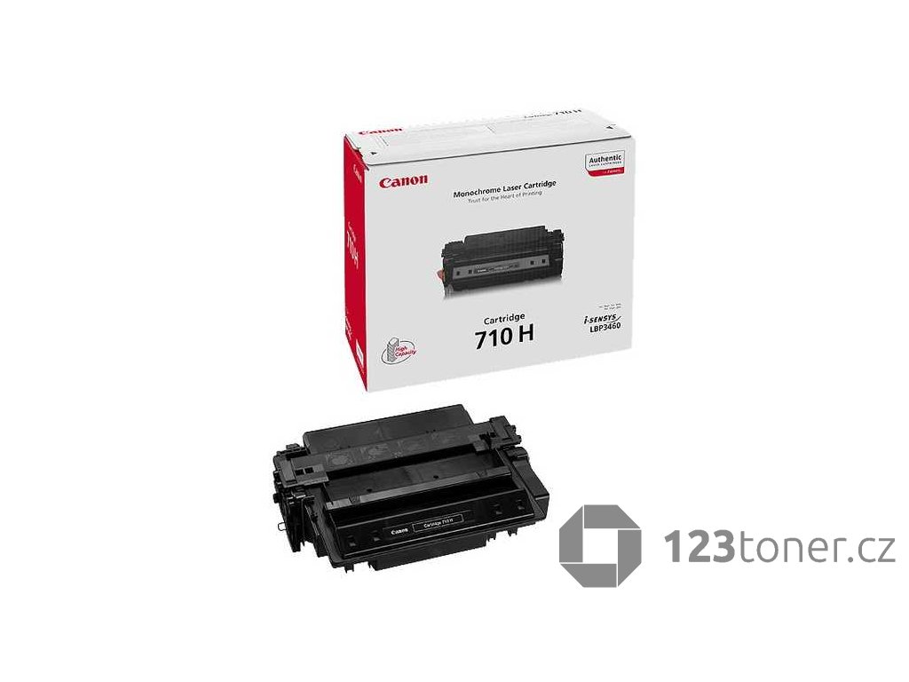 originální toner Canon CRG-710H, Type710-HC (12000 stran) black černý originální toner pro tiskárnu