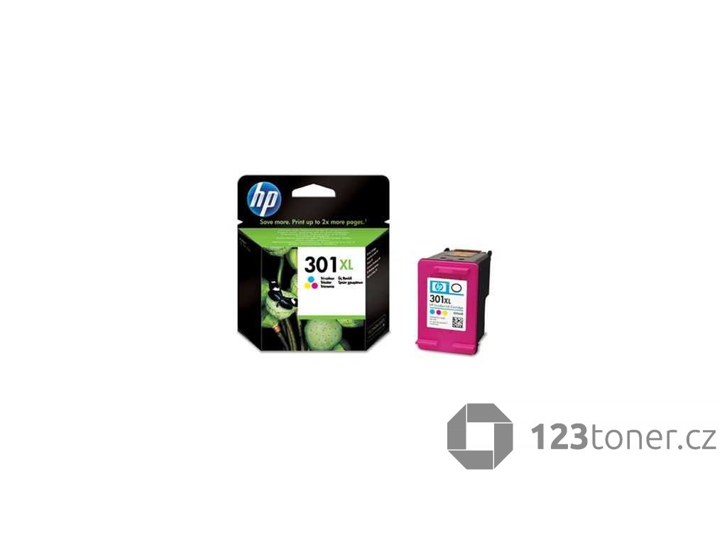 originální HP 301XL (CH564EE) color barevná inkoustová cartridge pro tiskárnu