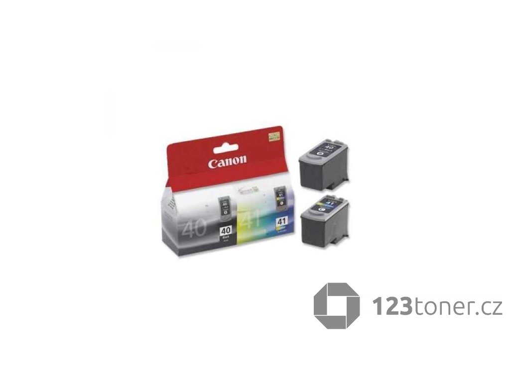 originální sada PG-40 + CL-41 multipack blak a color cartridge černá a barevná originální inkoustová náplň pro tiskárnu