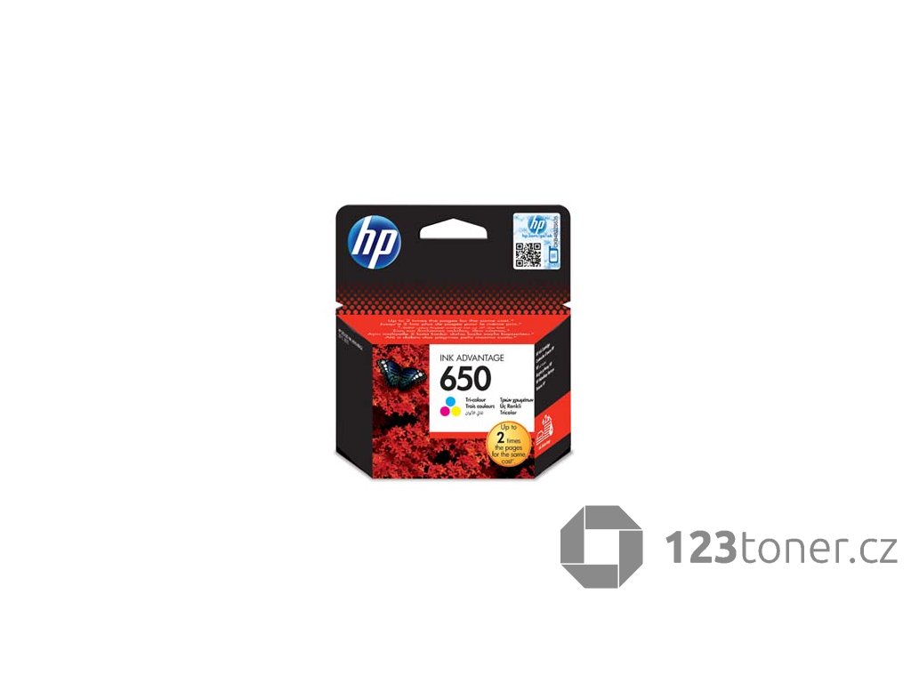 330696 hp originalni ink cz102ae hp 650 color 200str