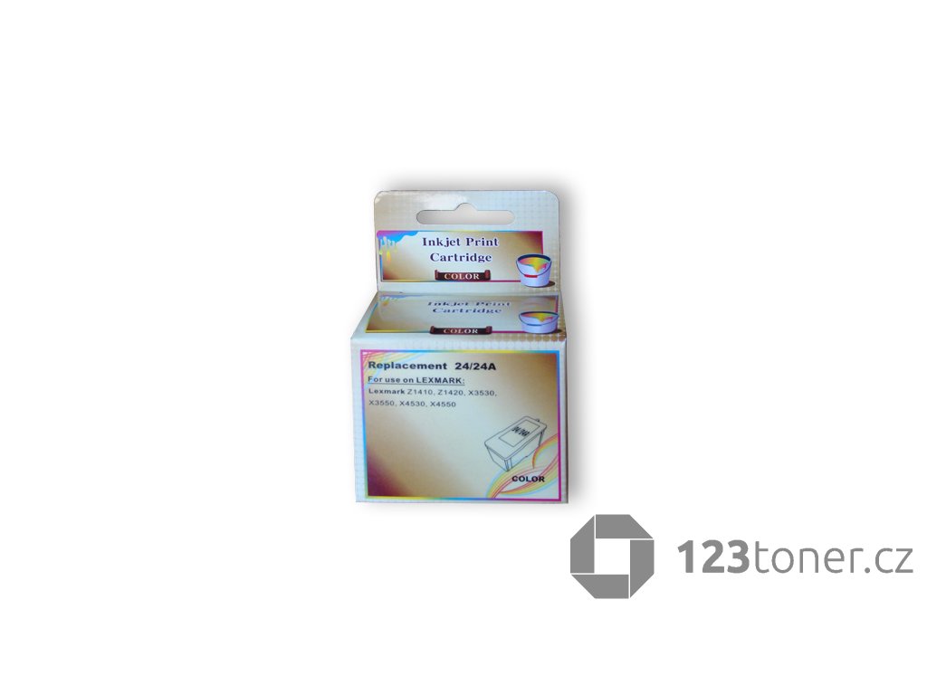 298665 inkoustova kazeta jetworld tri color lexmark 24 nahradni 018c1524e