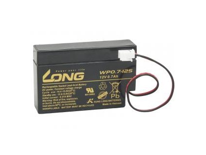 271057 long baterie 12v 0 7ah jst wp0 7 12s