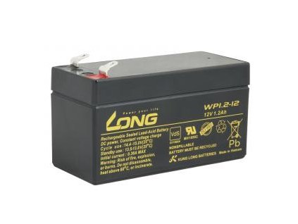 271069 long baterie 12v 1 2ah f1 wp1 2 12