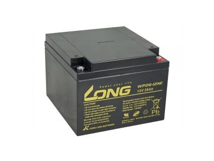 271102 long baterie 12v 26ah m5 deepcycle wp26 12ne