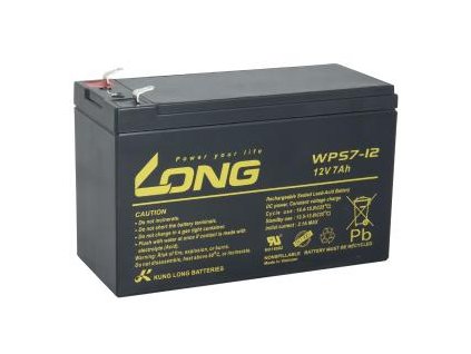 271165 long baterie 12v 7ah f1 wps7 12