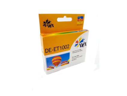 313704 nahradni inkoustova kazeta wox cyan epson t1002 c13t10024010