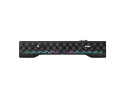 Marvo reproduktory SG-280, 2.0, 6W, černé, regulace hlasitosti, herní, 3,5 mm jack/ bluetooth, soundbar, podsvícné