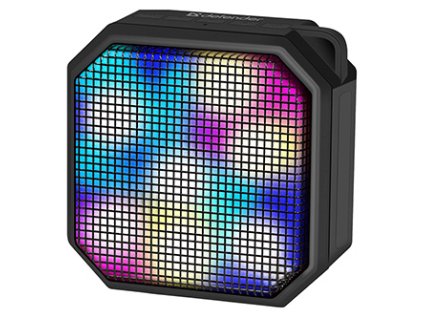 Defender reproduktor G16, Li-Ion, 1.0, 5W, černý, regulace hlasitosti, LED podsvícení, BT 5.0, TWS, 50Hz~20kHz