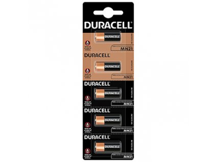 Baterie alkalická, 23AE, MN21, A24, Duracell, blistr, 5-pack, 42464