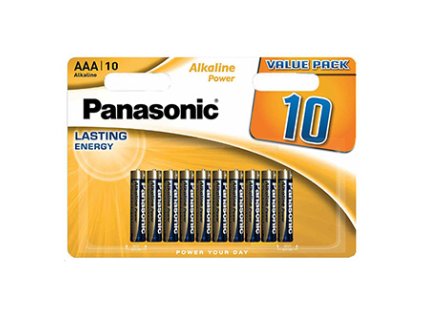 Baterie Panasonic  1.5  AAA (LR03)  10-pack  blistr