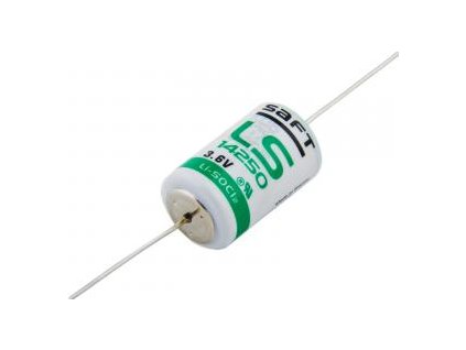 271849 nenabijeci baterie 1 2aa ls14250 saft lithium 1ks bulk s dratovymi vyvody 1200mah