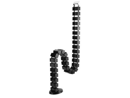 364347 organizer kabelu husi krk cerny 1 3mm pro vyskove nastavitelne stoly powerton