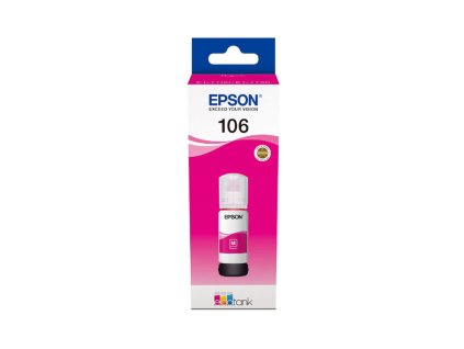 Original Ink bulk in a bottle Magenta Epson 106 (T00R3, C13T00R340)