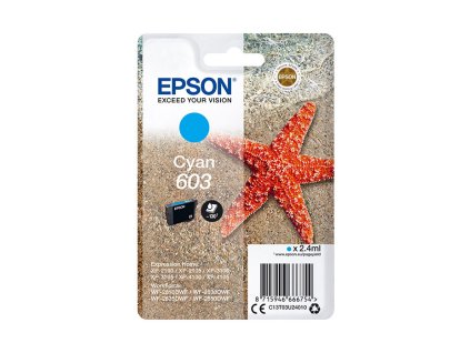 395304 original ink cyan epson 603 t03u2 c13t03u24010