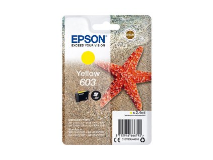 395310 original ink yellow epson 603 t03u4 c13t03u44010
