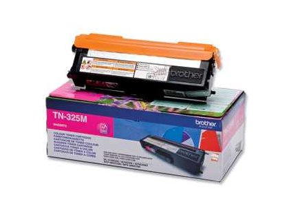 originál Brother TN-325M magenta purpurový červený originální toner pro tiskárnu