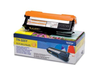 originál Brother TN-325Y yellow žlutý originální toner pro tiskárnu