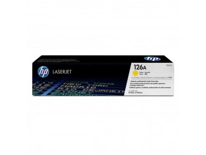 originál HP CE312A (HP 126A) yellow žlutý originální toner pro tiskárnu