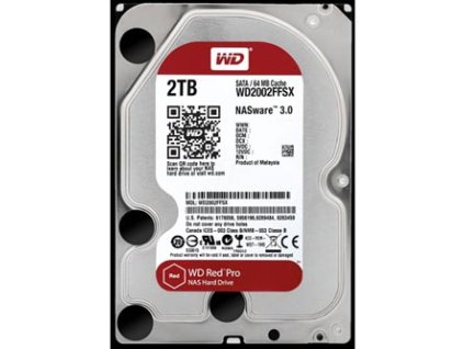 378306 pevny disk nas western digital 3 5 2000gb 2tb wd red pro sata iii 7200 wd2002ffsx