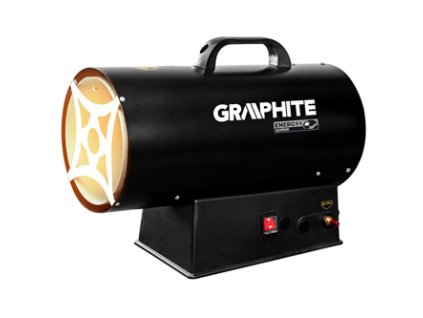 379656 plynovy ohrivac graphite 58ge101 3000w pro vyhrivani podlah a prostor skladu a stavenist